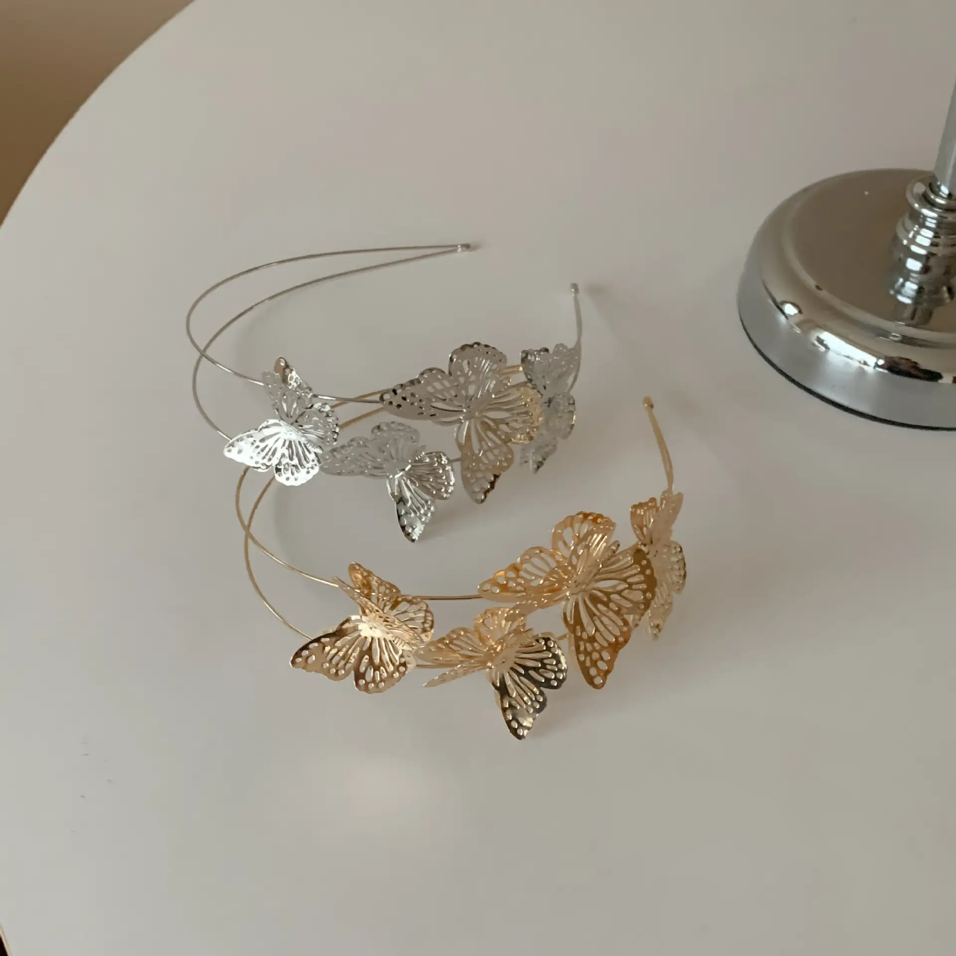 Silver Gold Butterfly Headband for Women 2023 — feature 3