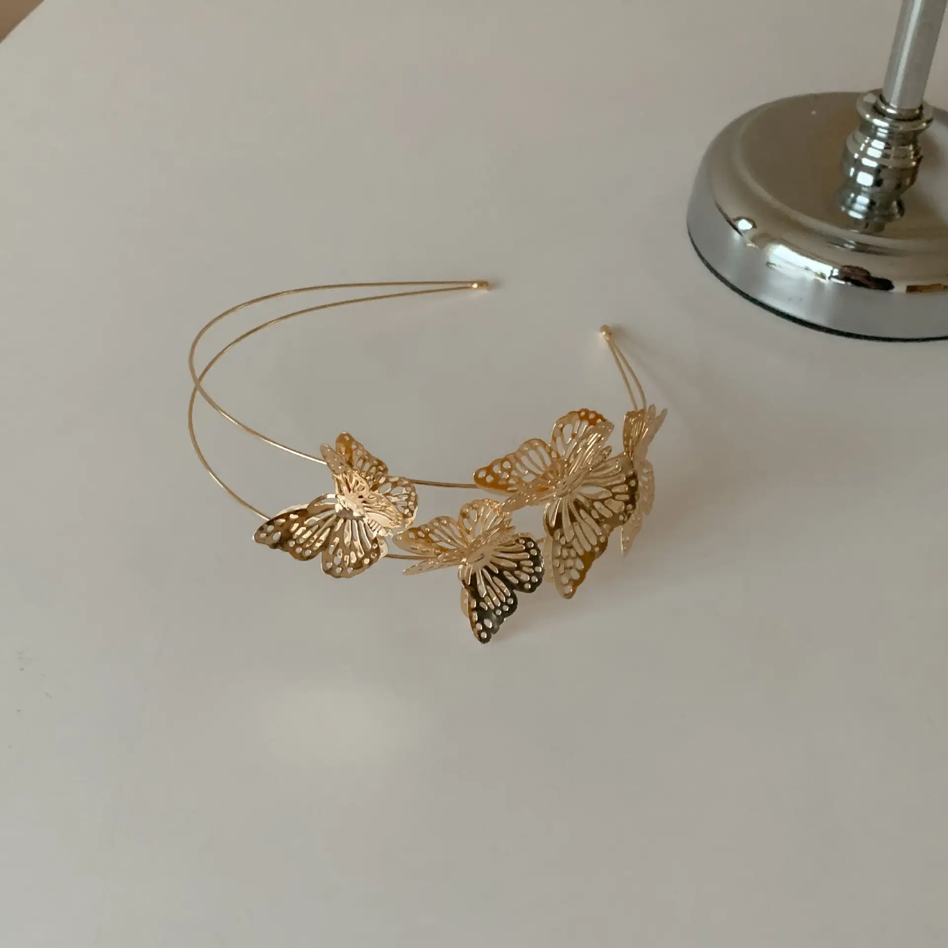 Silver Gold Butterfly Headband for Women 2023 — feature 5