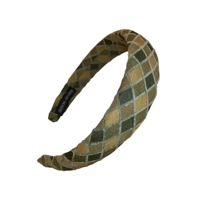Plaid Headband for Women Cute Hair Accessory - Image 10
