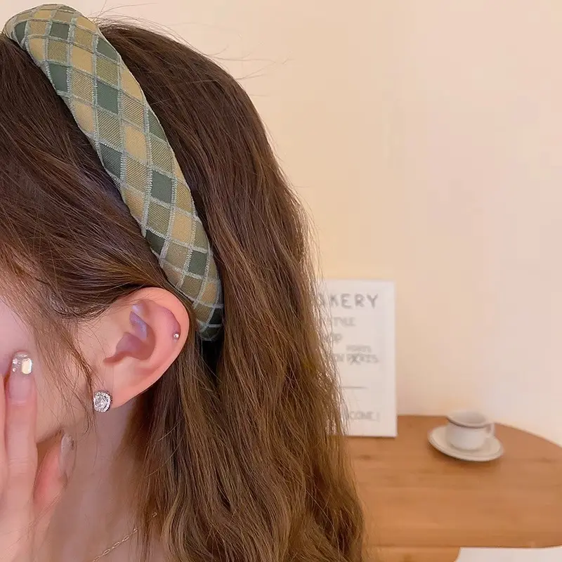 Plaid Headband for Women Cute Hair Accessory — feature 10