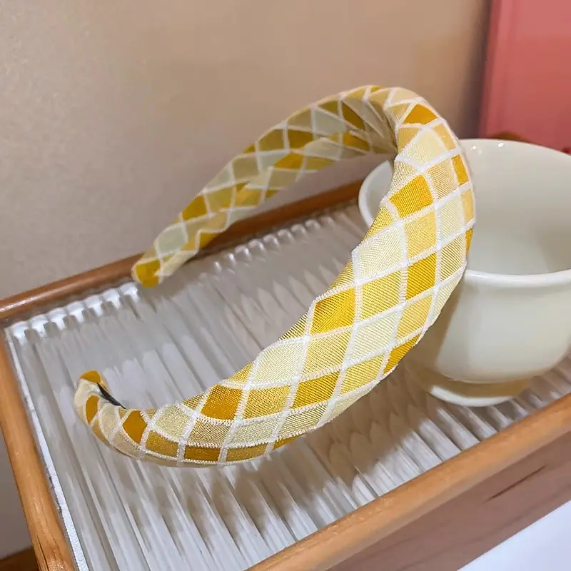 Plaid Headband for Women Cute Hair Accessory — feature 5