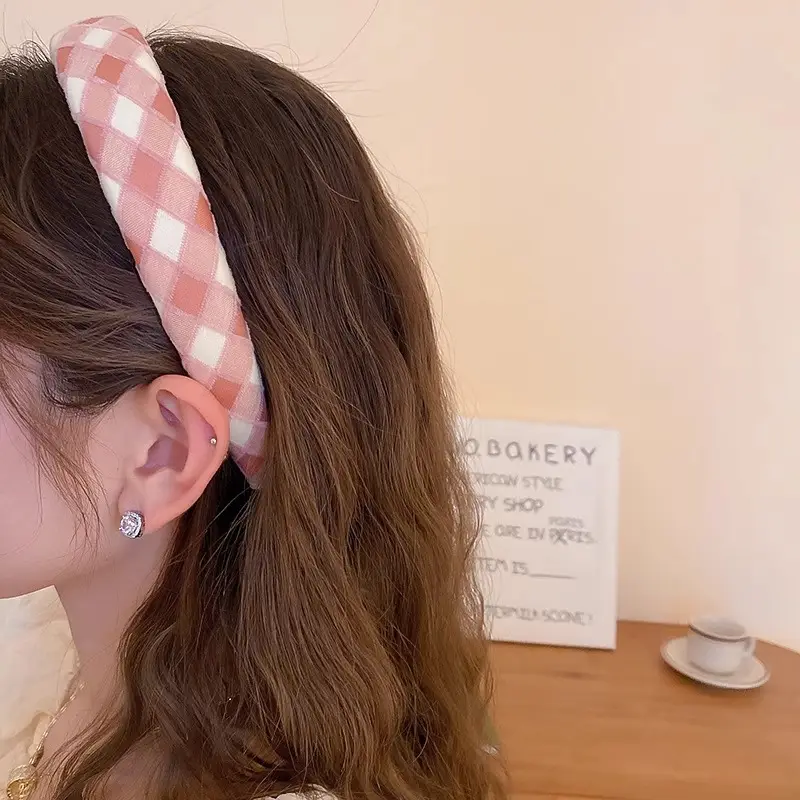 Plaid Headband for Women Cute Hair Accessory — feature 6