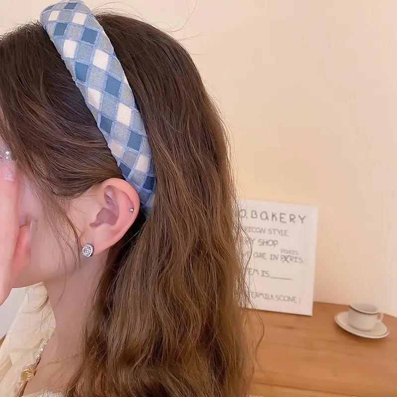 Plaid Headband for Women Cute Hair Accessory — feature 8
