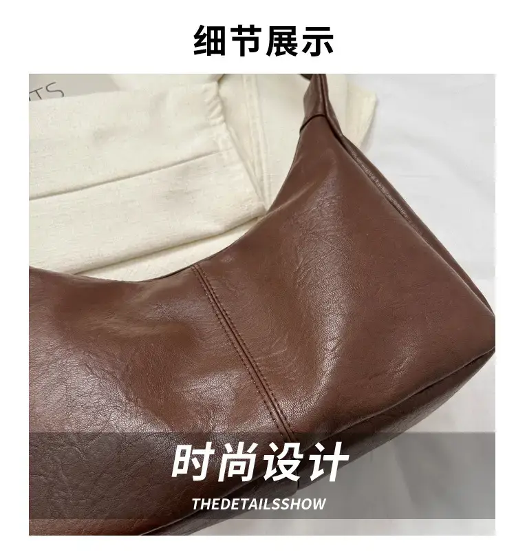 Women Retro Korean Style Shoulder Bag 2024 — feature 2