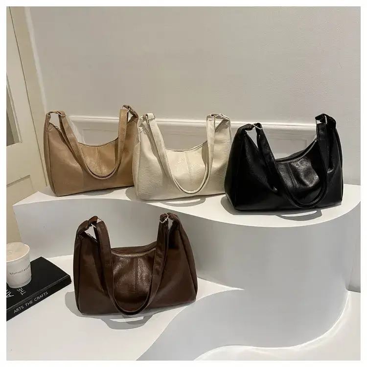 Women Retro Korean Style Shoulder Bag 2024 — feature 24