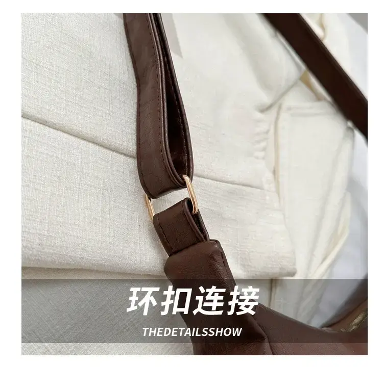 Women Retro Korean Style Shoulder Bag 2024 — feature 4