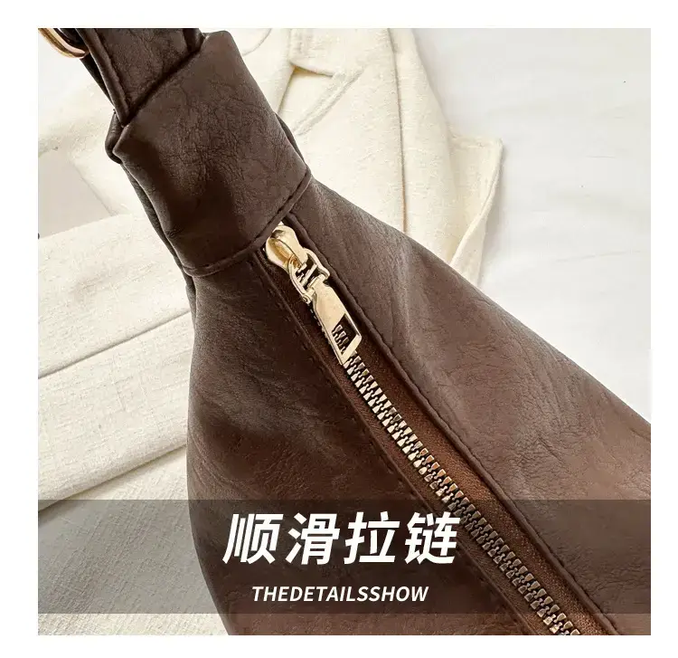 Women Retro Korean Style Shoulder Bag 2024 — feature 5