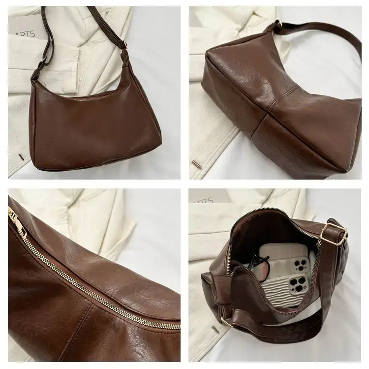 Women Retro Korean Style Shoulder Bag 2024 — feature 7