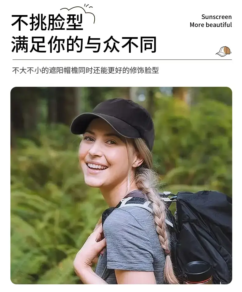 Blue Waterproof Baseball Cap for Outdoor Sports — feature 6
