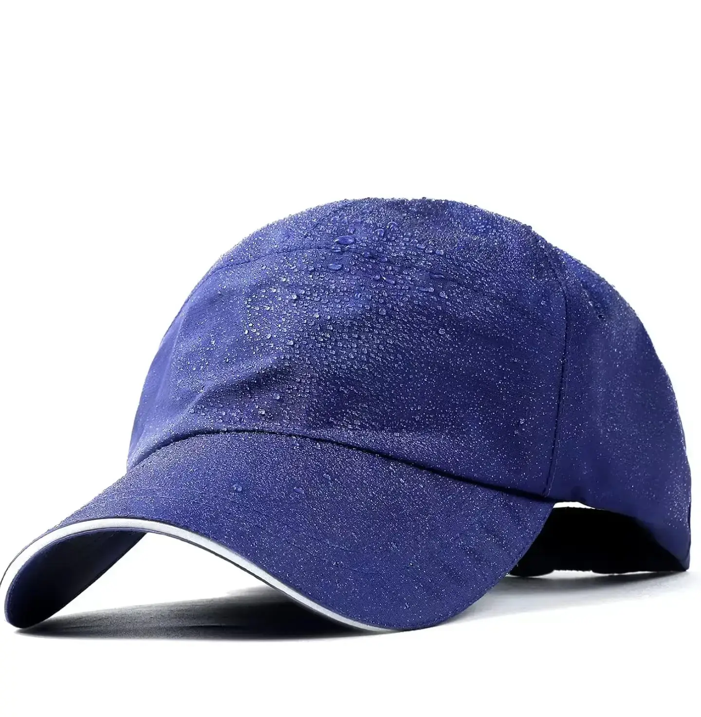 Blue Waterproof Baseball Cap for Outdoor Sports