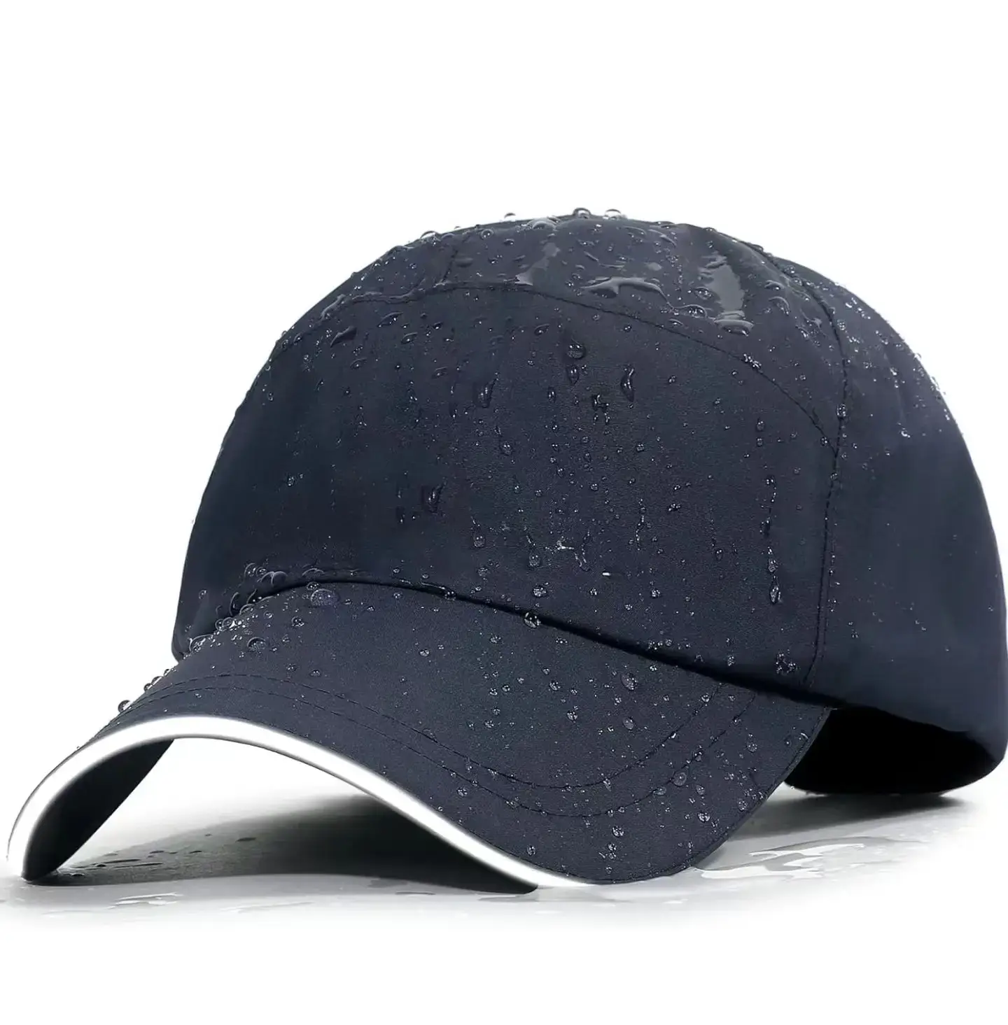 Blue Waterproof Baseball Cap for Outdoor Sports