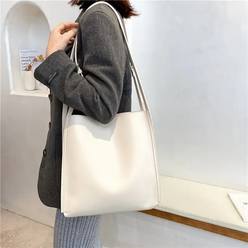 Women's White Retro Shoulder Bag 2023 Summer - Image 6