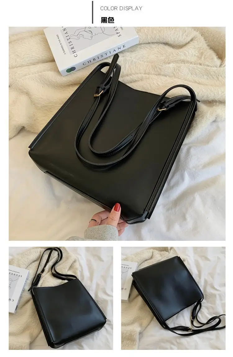 Women's White Retro Shoulder Bag 2023 Summer — feature 10