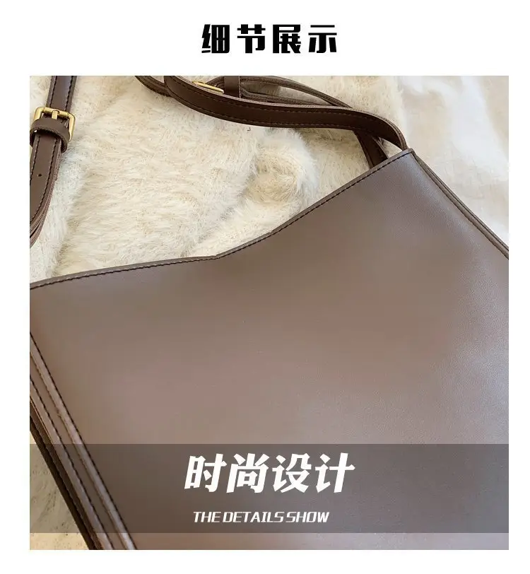 Women's White Retro Shoulder Bag 2023 Summer — feature 2