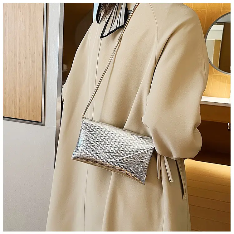 Black Korean Style PU Envelope Bag for Women — feature 10