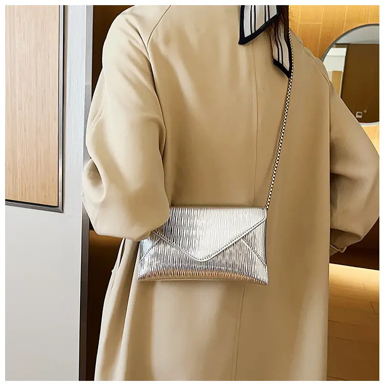 Black Korean Style PU Envelope Bag for Women — feature 12
