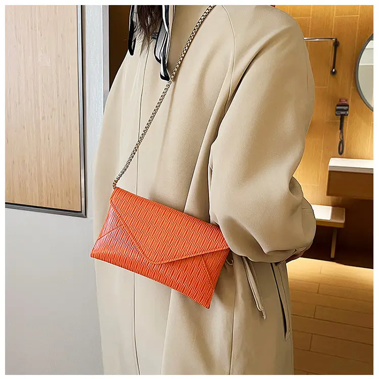 Black Korean Style PU Envelope Bag for Women — feature 13