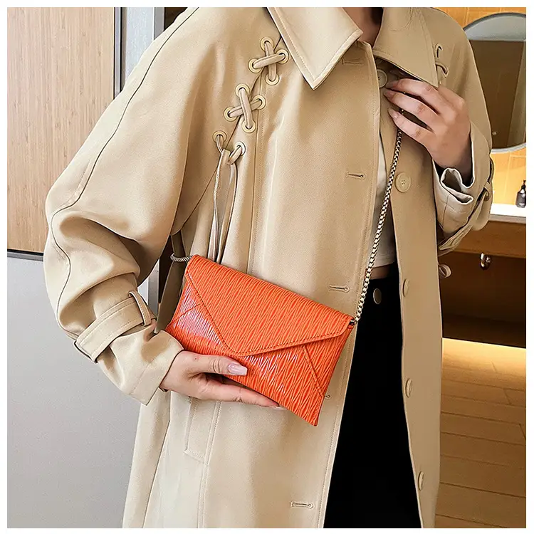 Black Korean Style PU Envelope Bag for Women — feature 15