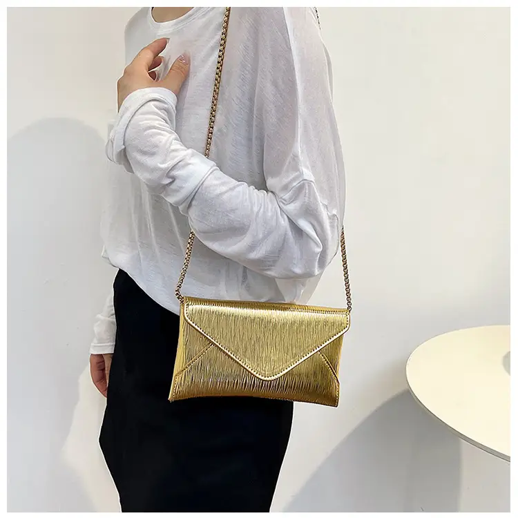 Black Korean Style PU Envelope Bag for Women — feature 22