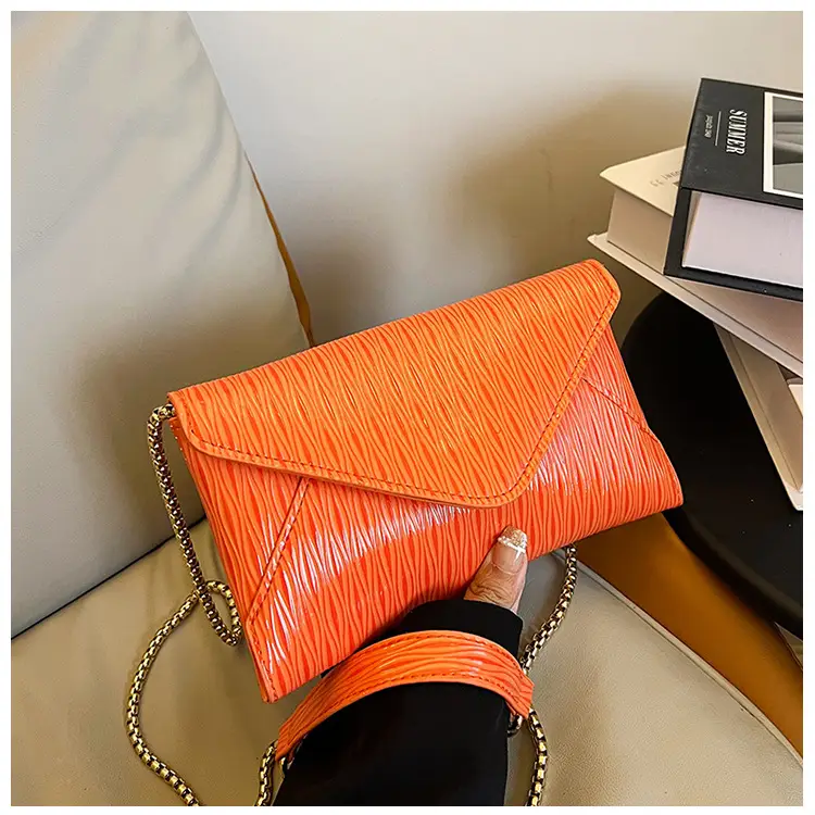 Black Korean Style PU Envelope Bag for Women — feature 29