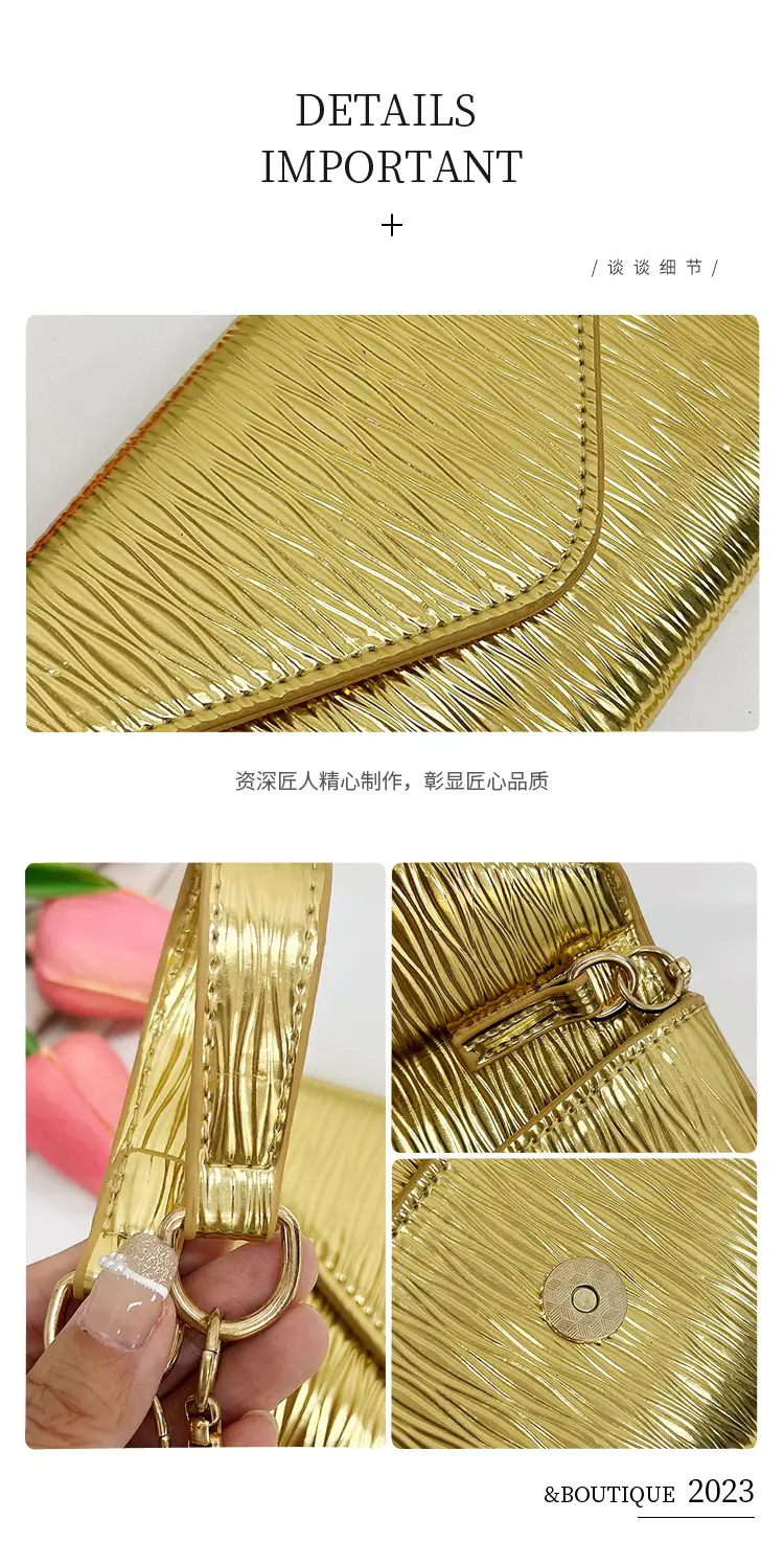 Black Korean Style PU Envelope Bag for Women — feature 5