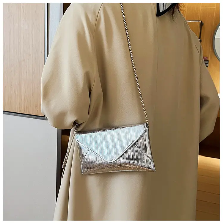 Black Korean Style PU Envelope Bag for Women — feature 9