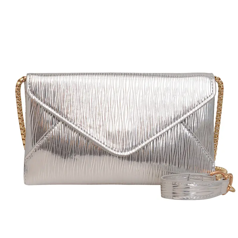 Black Korean Style PU Envelope Bag for Women - Image 4