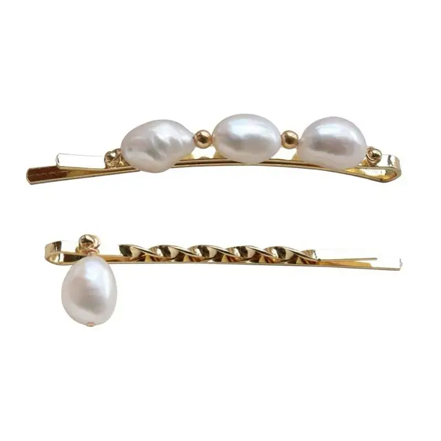 Natural Pearl Hair Clips for Women's South Korea