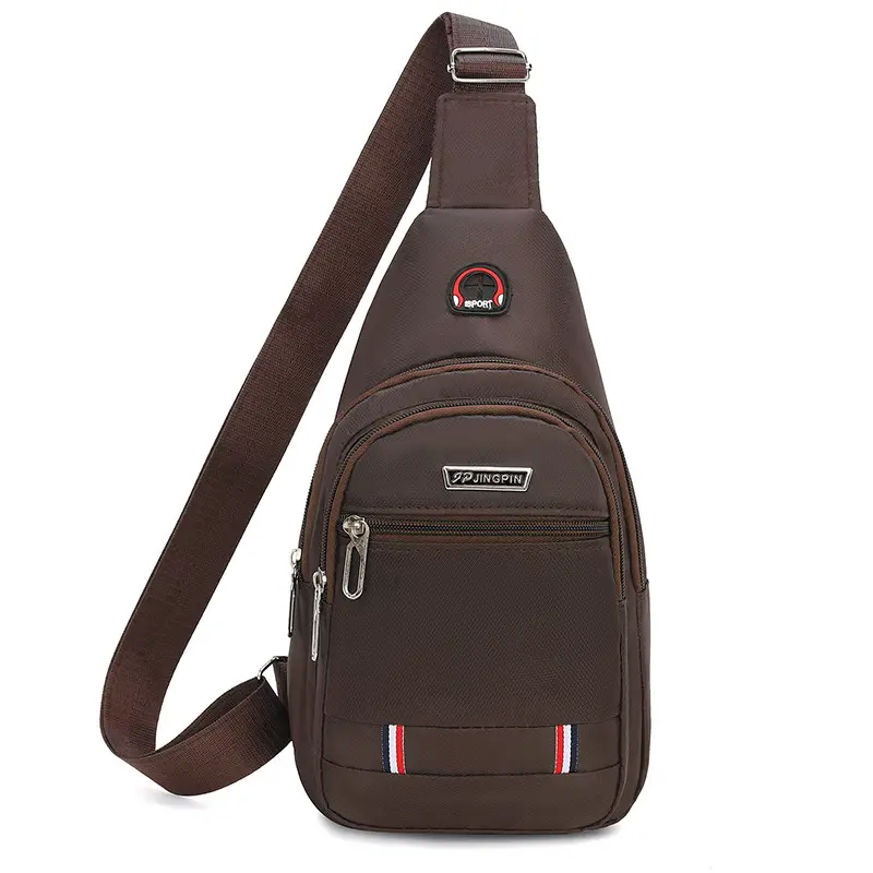 Men's Black Oxford Crossbody Bag 2023 - Image 2