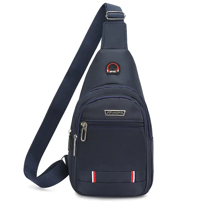 Men's Black Oxford Crossbody Bag 2023 - Image 3