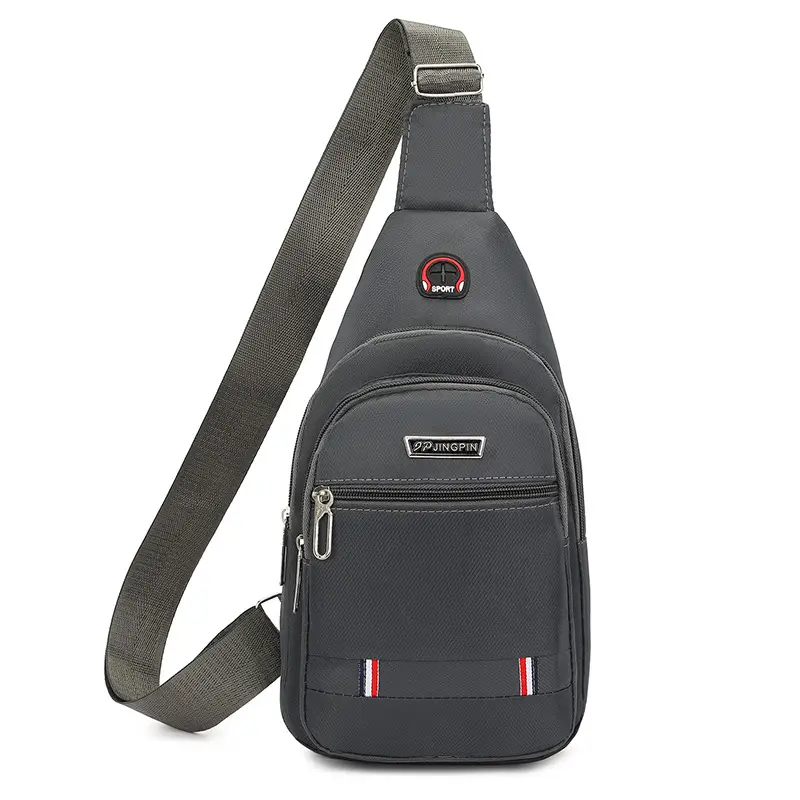 Men's Black Oxford Crossbody Bag 2023 - Image 4
