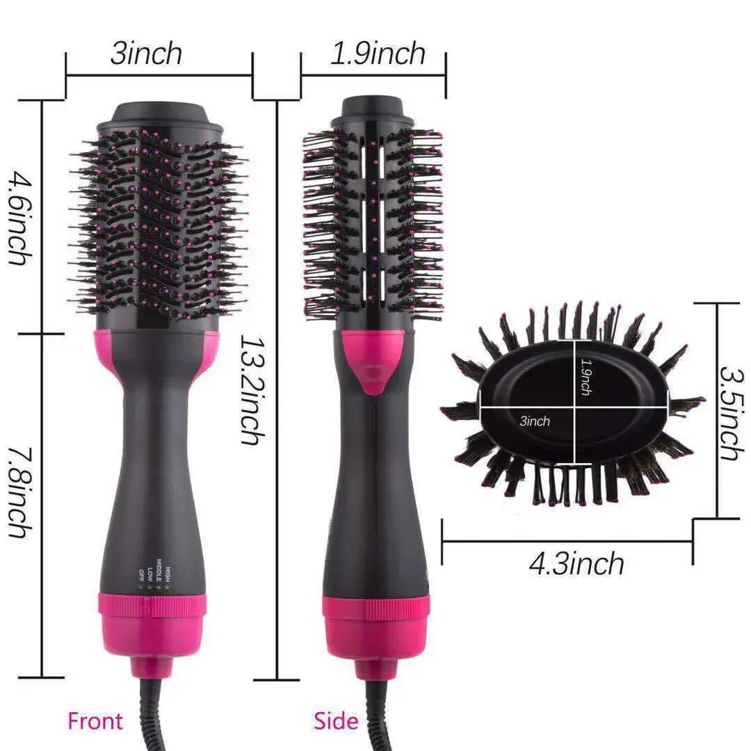 2-in-1 Hair Curler & Straightener with 3-Tone Control - Image 4