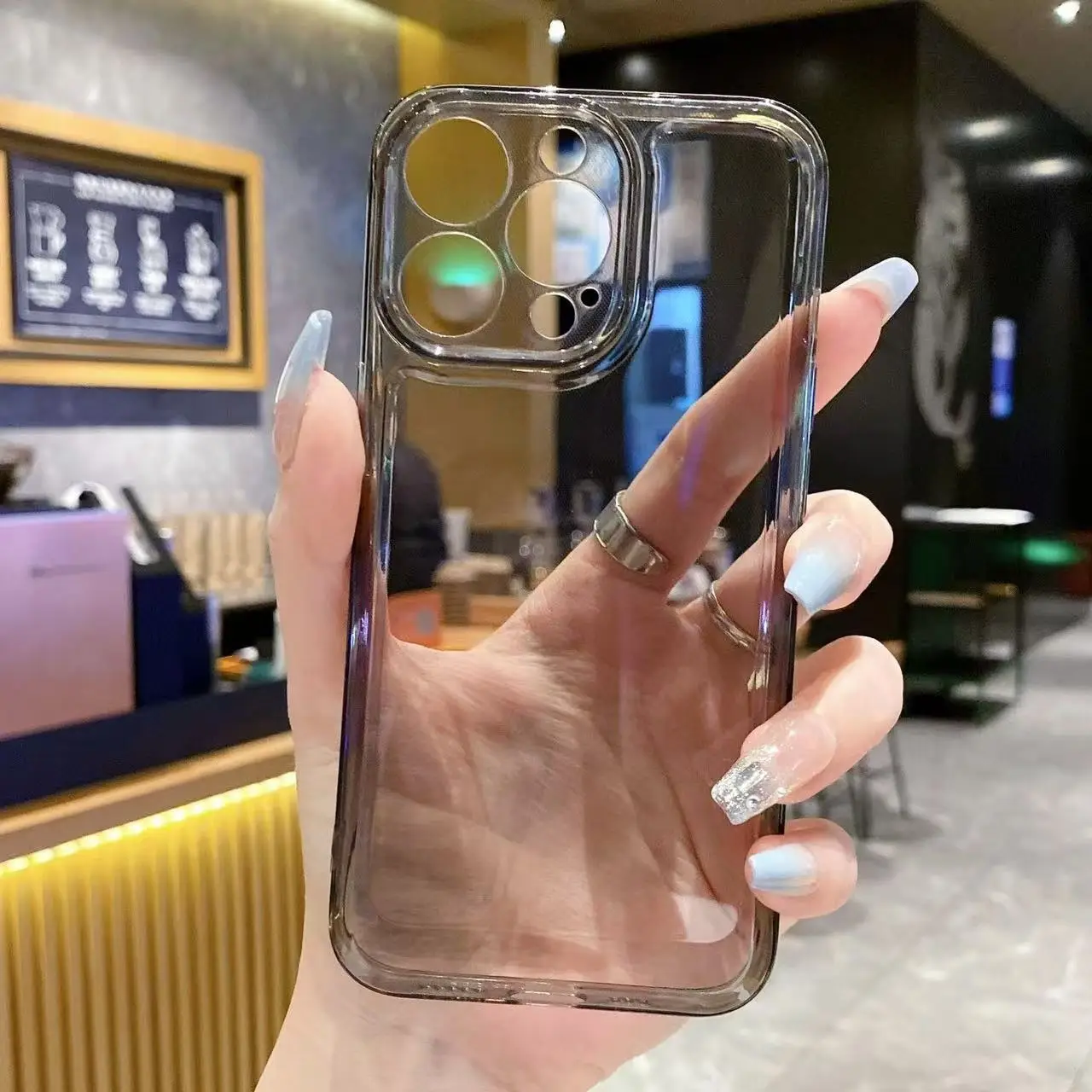 Transparent Phone Case for Apple 16 Pro Max with Anti-Drop Protection — feature 8