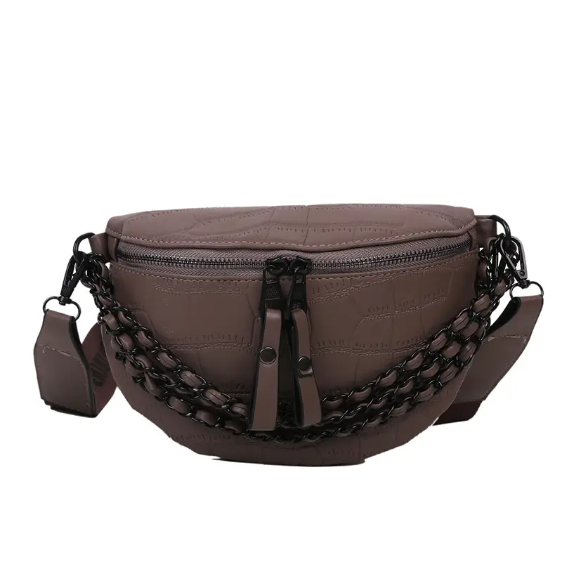 Women's Chain Crossbody Bag with Wide Strap 2023 - Image 5