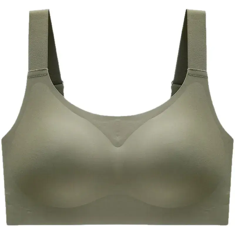 Women's Seamless Anti-Sagging Bra Pink CF Cup - Image 13