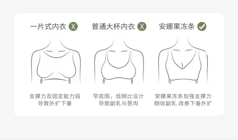 Women's Seamless Anti-Sagging Bra Pink CF Cup — feature 8
