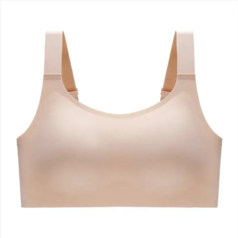 Women's Seamless Anti-Sagging Bra Pink CF Cup - Image 2