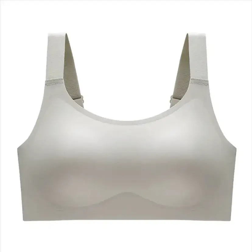 Women's Seamless Anti-Sagging Bra Pink CF Cup - Image 5