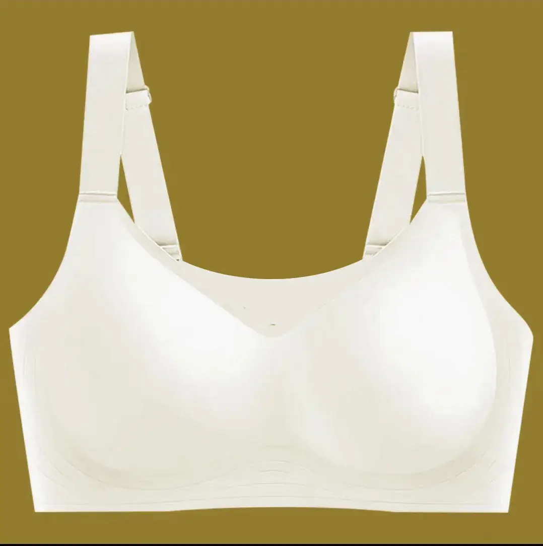 Women's Seamless Anti-Sagging Bra Pink CF Cup - Image 8
