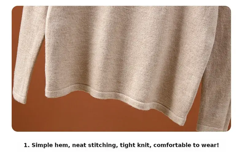 Autumn Half Turtleneck Knitwear for Boys Girls 2025 — feature 14