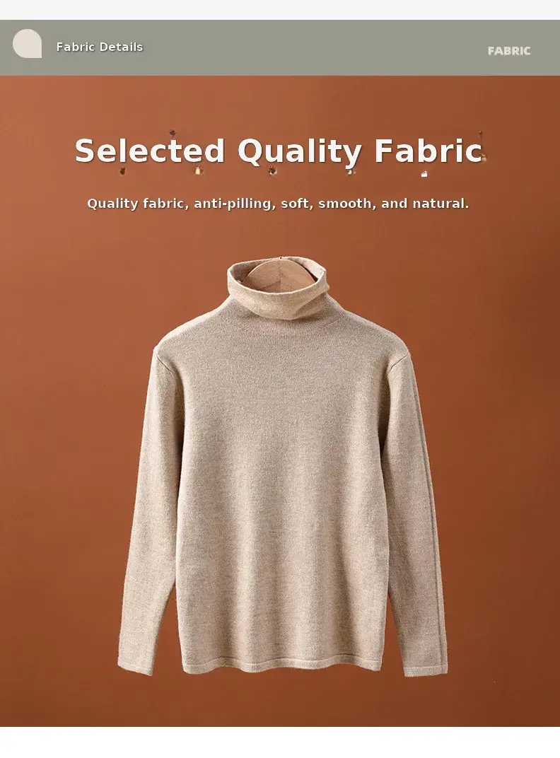 Autumn Half Turtleneck Knitwear for Boys Girls 2025 — feature 3