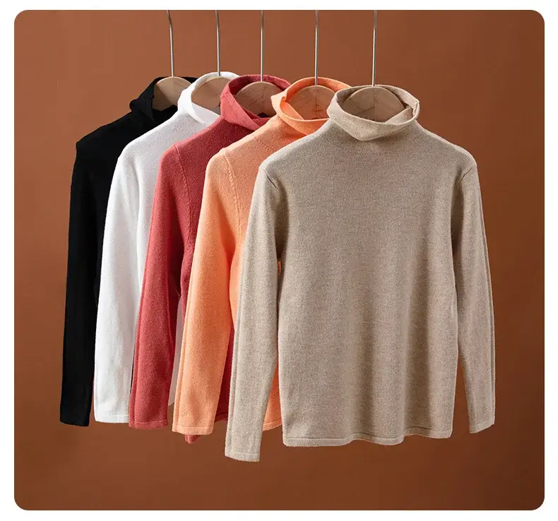 Autumn Half Turtleneck Knitwear for Boys Girls 2025 — feature 9