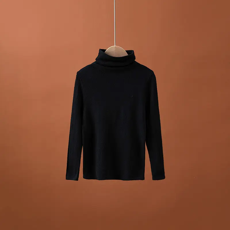 Autumn Half Turtleneck Knitwear for Boys Girls 2025 - Image 3