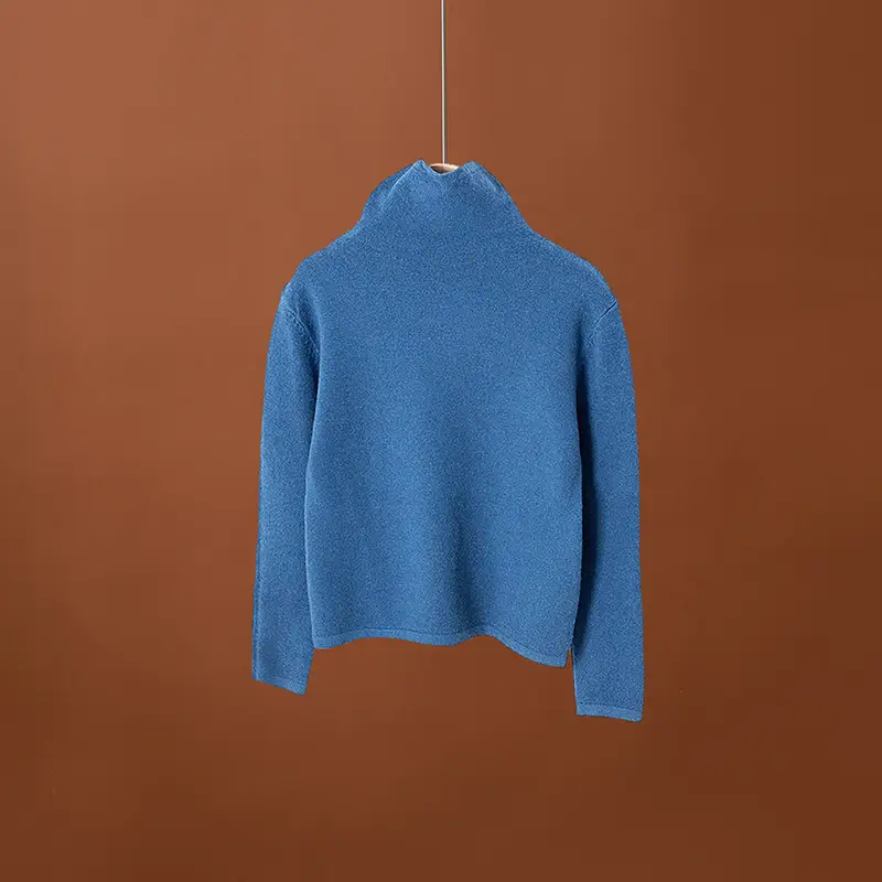 Autumn Half Turtleneck Knitwear for Boys Girls 2025 - Image 4