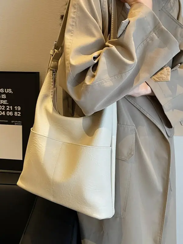 Women Large Capacity Brown Tote Bag 2023