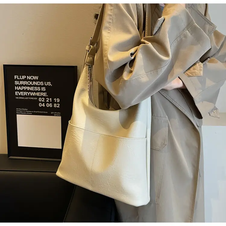 Women Large Capacity Brown Tote Bag 2023 — feature 13
