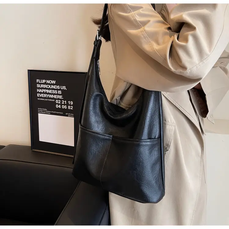 Women Large Capacity Brown Tote Bag 2023 — feature 16