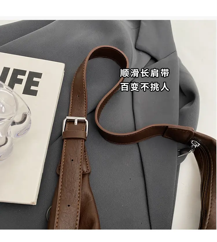 Women Large Capacity Brown Tote Bag 2023 — feature 2