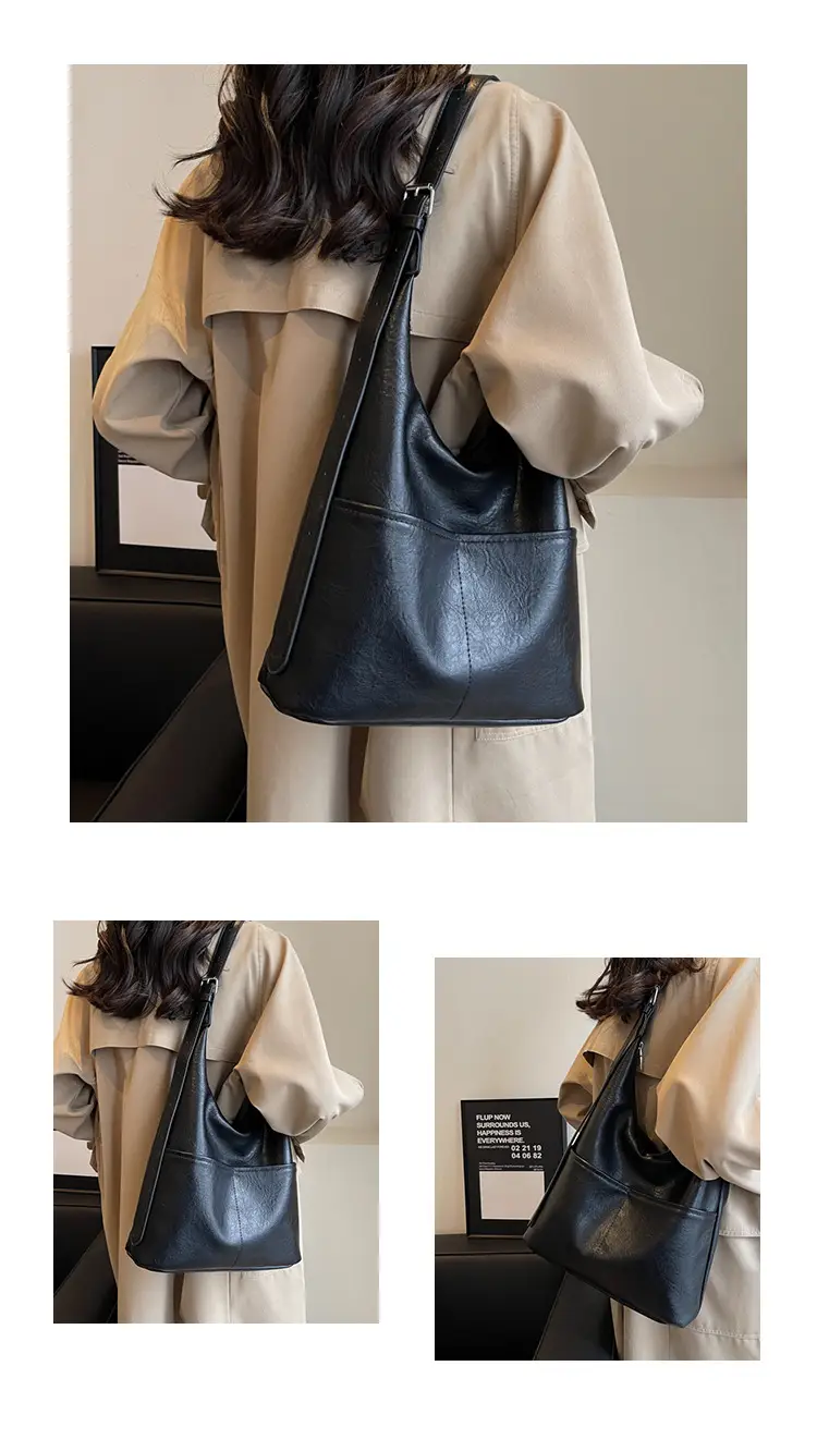 Women Large Capacity Brown Tote Bag 2023 — feature 24