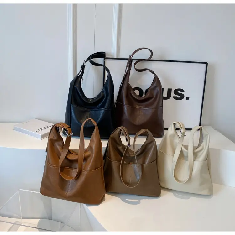 Women Large Capacity Brown Tote Bag 2023 — feature 27